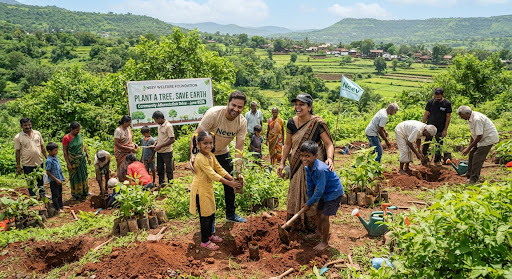 Tree planting and environmental drive